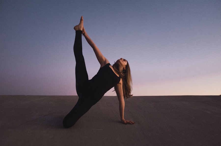 Yoga session