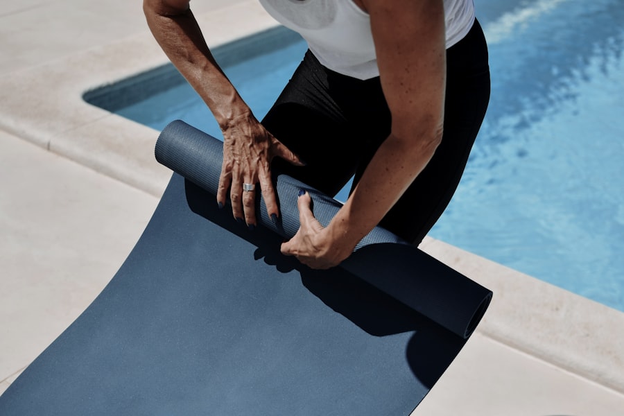 Photo Yoga mat